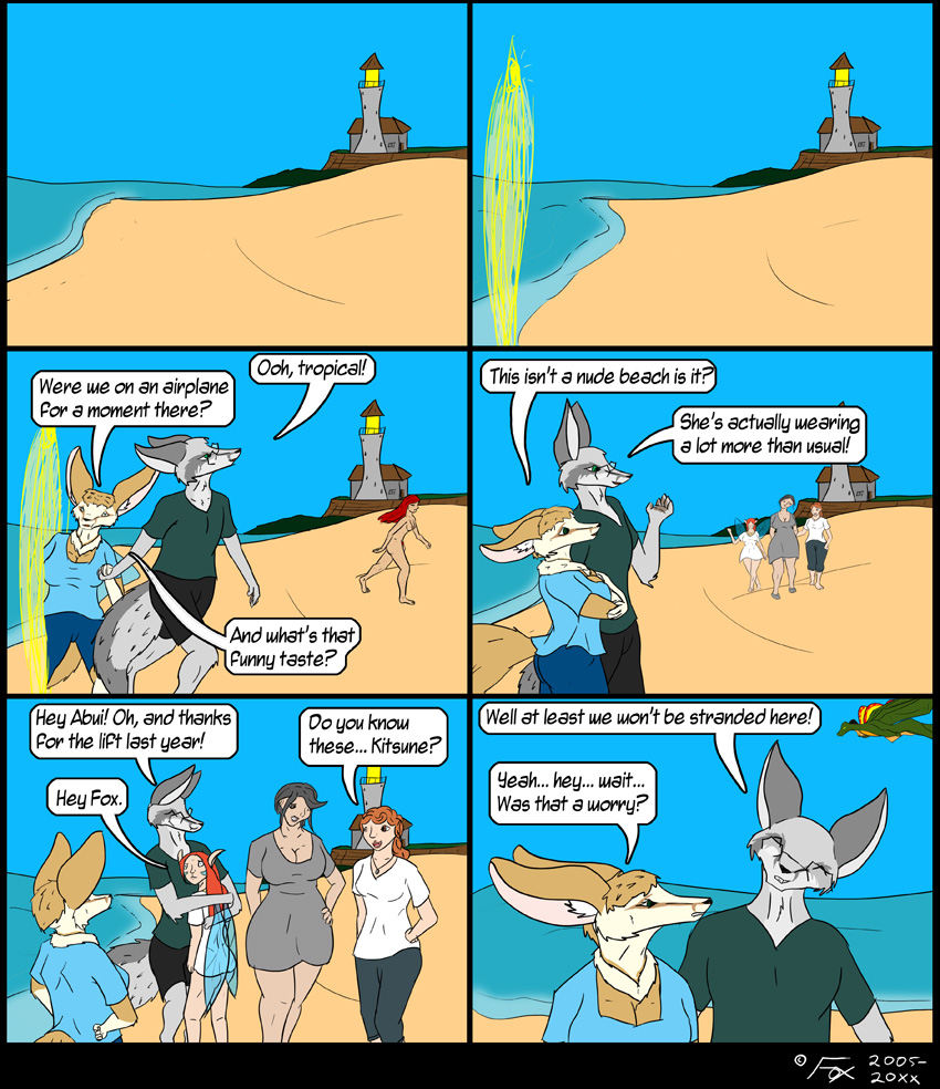 Fox's vacations do tend to get strangely complicated...