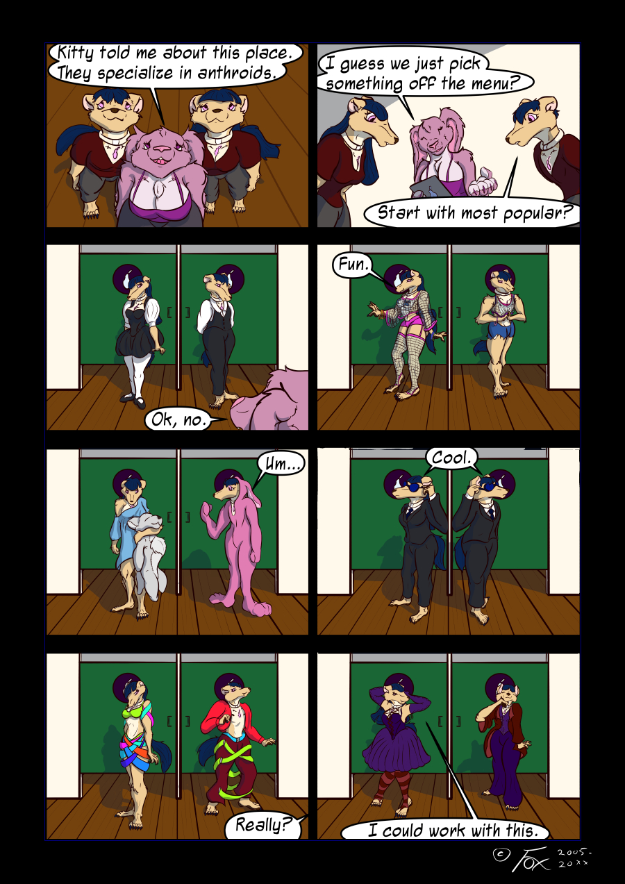Wait... these are the "most popular" outfits? What are you people doing with your androids?

Oh... yeah... never-mind.